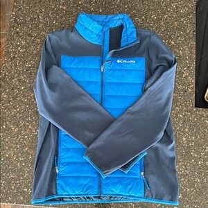 Columbia Blue and Gray Kids Jacket